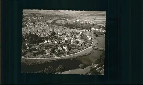 Melsungen Fulda Fliegeraufnahme  / Melsungen /Schwalm-Eder-Kreis LKR