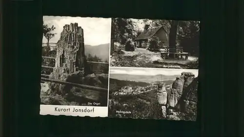 Jonsdorf Orgel
Bergschmiede
Hennigsaeule / Kurort Jonsdorf /Goerlitz LKR