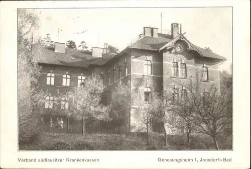 Jonsdorf Genesungsheim / Kurort Jonsdorf /Goerlitz LKR