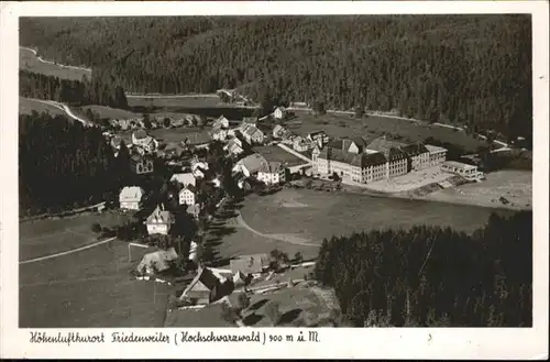 Friedenweiler Luftbild / Friedenweiler /Breisgau-Hochschwarzwald LKR