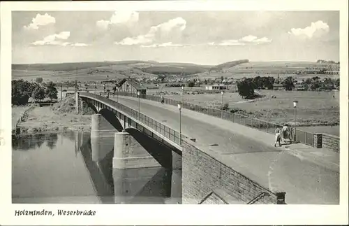 Holzminden Weser Weserbruecke / Holzminden /Holzminden LKR