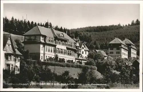 Voehrenbach Schwarzwald
Luisen-Krankenhaus / Voehrenbach /Schwarzwald-Baar-Kreis LKR
