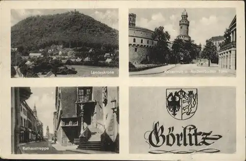 Goerlitz Sachsen Landeskrone Kaisertrutz / Goerlitz /Goerlitz LKR