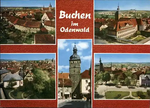Buchen Odenwald Stadtansichten / Buchen (Odenwald) /Neckar-Odenwald-Kreis LKR