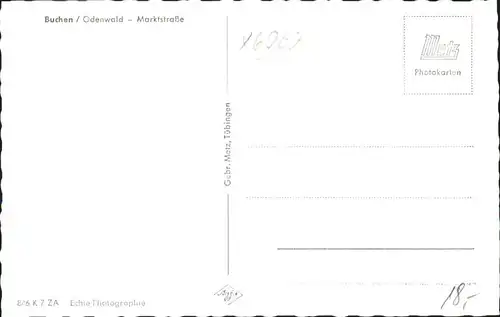 Buchen Odenwald Marktstrasse / Buchen (Odenwald) /Neckar-Odenwald-Kreis LKR