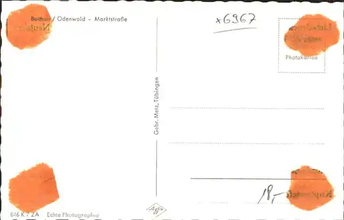 Buchen Odenwald Marktstrasse / Buchen (Odenwald) /Neckar-Odenwald-Kreis LKR