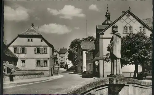 Buchen Odenwald Blick zum Bild / Buchen (Odenwald) /Neckar-Odenwald-Kreis LKR