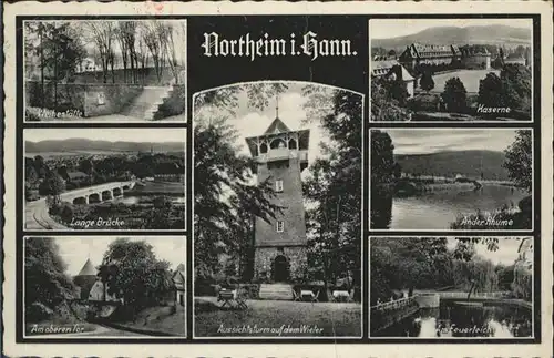 Northeim Weihestaette
Kaserne
Feuerteich
Aussichtsturm / Northeim /Northeim LKR