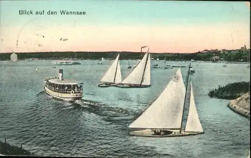 Wannsee Wannsee Boote / Berlin /Berlin Stadtkreis