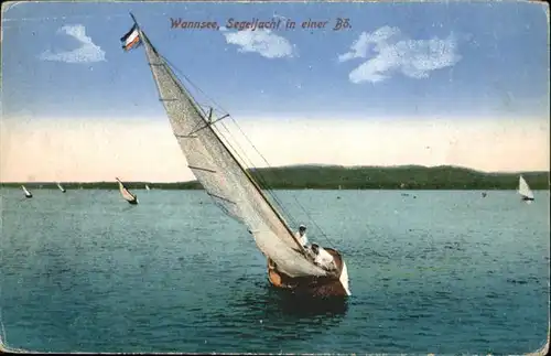 Wannsee Wannsee Segeljacht / Berlin /Berlin Stadtkreis