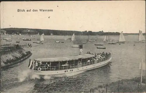 Wannsee Wannsee Dampfer / Berlin /Berlin Stadtkreis