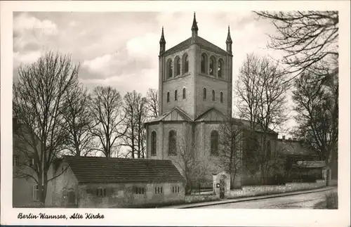 Wannsee Alte Kirche / Berlin /Berlin Stadtkreis