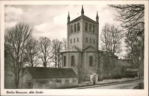 Wannsee Alte Kirche / Berlin /Berlin Stadtkreis