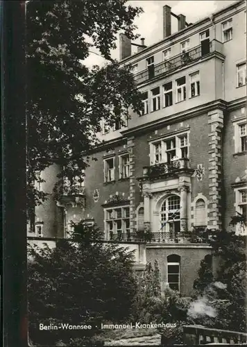 Wannsee Immanuel Krankenhaus / Berlin /Berlin Stadtkreis
