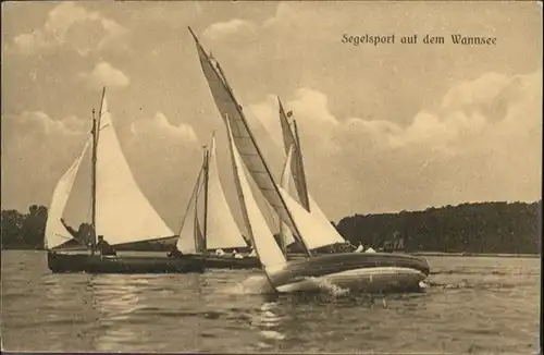 Wannsee Wannsee Segelsport / Berlin /Berlin Stadtkreis