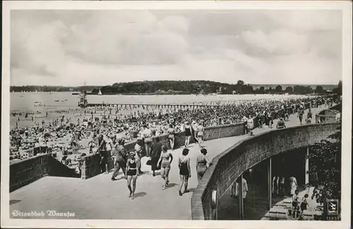 Wannsee Strandbad Wannsee / Berlin /Berlin Stadtkreis