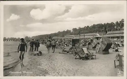 Wannsee Strandbad Wannsee / Berlin /Berlin Stadtkreis