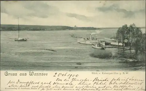 Wannsee Wannsee Dampfer / Berlin /Berlin Stadtkreis