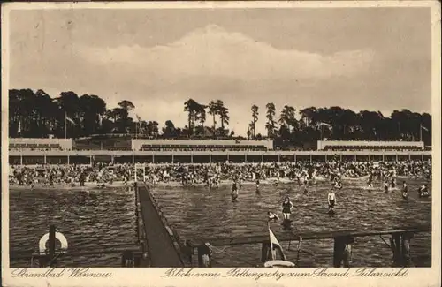 Wannsee Strandbad Wannsee / Berlin /Berlin Stadtkreis