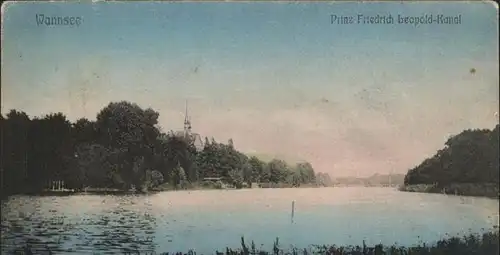 Wannsee Prinz Friedrich Leopold Kanal / Berlin /Berlin Stadtkreis