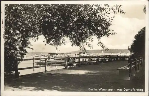 Wannsee Wannsee Am Dampfersteg / Berlin /Berlin Stadtkreis