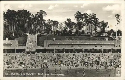 Wannsee Strandbad Wannsee  / Berlin /Berlin Stadtkreis