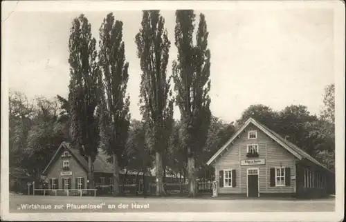 Wannsee Wirtshaus zur Pfaueninsel / Berlin /Berlin Stadtkreis