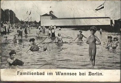 Wannsee Familienbad Wannsee / Berlin /Berlin Stadtkreis