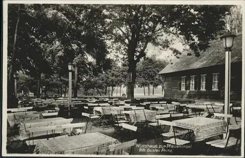 Wannsee Wirtshaus zur Pfaueninsel / Berlin /Berlin Stadtkreis