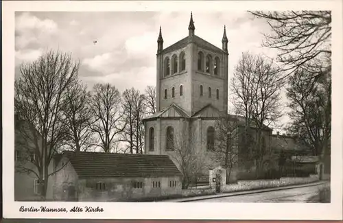 Wannsee Alte Kirche / Berlin /Berlin Stadtkreis