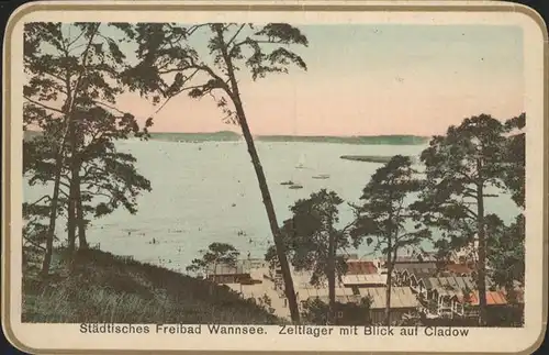 Wannsee Freibad Wannsee Zeltlager / Berlin /Berlin Stadtkreis