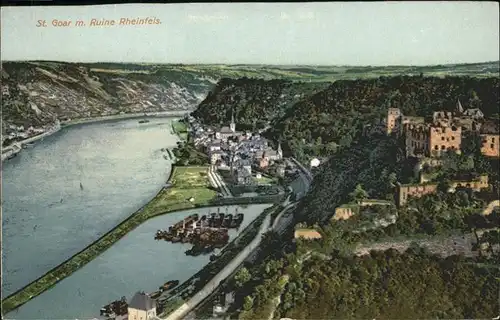 St Goar Ruine Rheinfels / Sankt Goar /Rhein-Hunsrueck-Kreis LKR