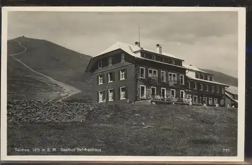 Belchen Baden Gasthof Belchenhaus / Neuenweg /Loerrach LKR