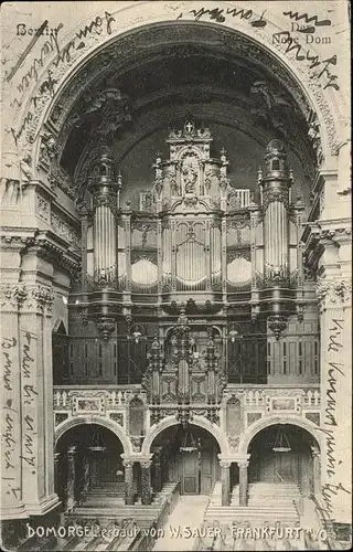 Berlin Domorgel / Berlin /Berlin Stadtkreis