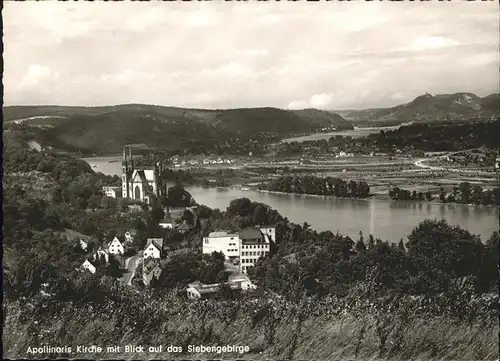 Remagen Apolinaris Kirche Siebengebirge / Remagen /Ahrweiler LKR