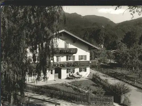 Kochel See Pension Haus Riebold / Kochel a.See /Bad Toelz-Wolfratshausen LKR