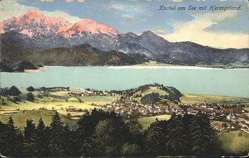 Kochel See Herzogenstand / Kochel a.See /Bad Toelz-Wolfratshausen LKR