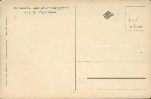 Kochel See  / Kochel a.See /Bad Toelz-Wolfratshausen LKR