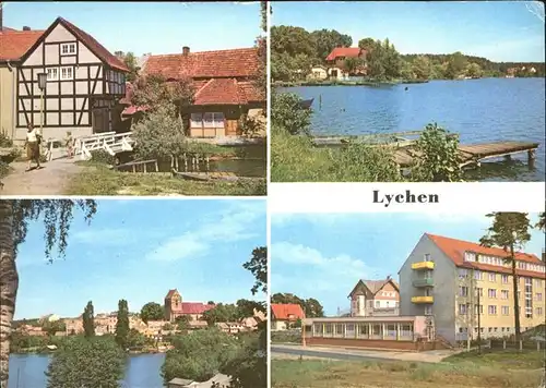 Lychen Oberpfuhlsee Stadtsee Erholungsheim Bertholt Brecht / Lychen /Uckermark LKR