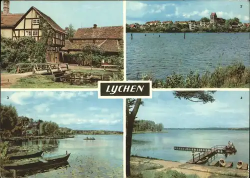Lychen Stadtsee Lychensee / Lychen /Uckermark LKR