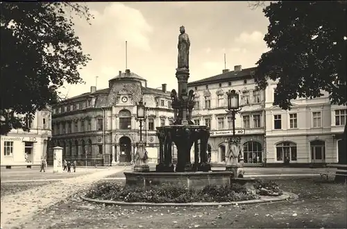 Meiningen Thueringen Marktbrunnen / Meiningen /Schmalkalden-Meiningen LKR