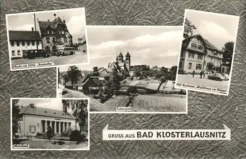 Bad Klosterlausnitz Kurhotel Waldhaus Moorbad Markt Ratskeller / Bad Klosterlausnitz /Saale-Holzland-Kreis LKR