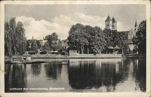 Bad Klosterlausnitz Klosterteich / Bad Klosterlausnitz /Saale-Holzland-Kreis LKR