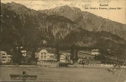 Kochel See Hotel Grauer Baer / Kochel a.See /Bad Toelz-Wolfratshausen LKR