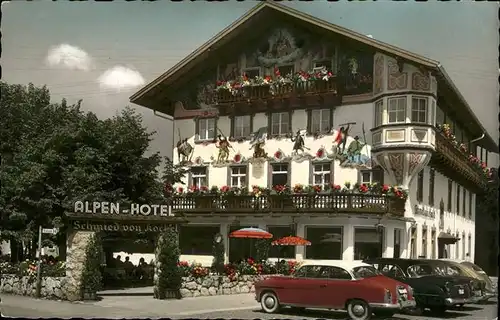 Kochel See Alpen-Hotel Schmied / Kochel a.See /Bad Toelz-Wolfratshausen LKR