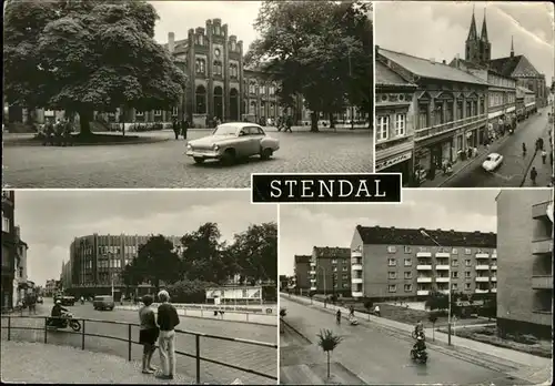 Stendal Bahnhof Breite Strasse Winckelmannplatz / Stendal /Stendal LKR