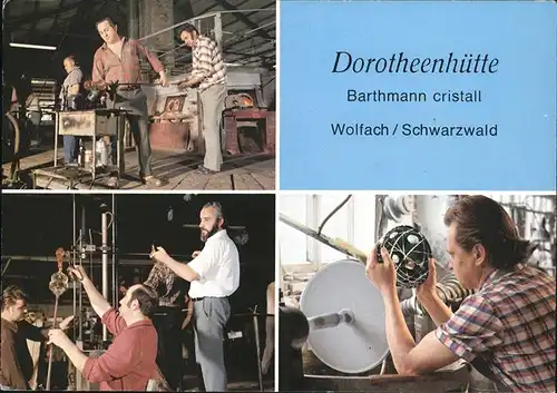 Wolfach Dorothenhuette Barthmann cristall / Wolfach Schwarzwald /Ortenaukreis LKR