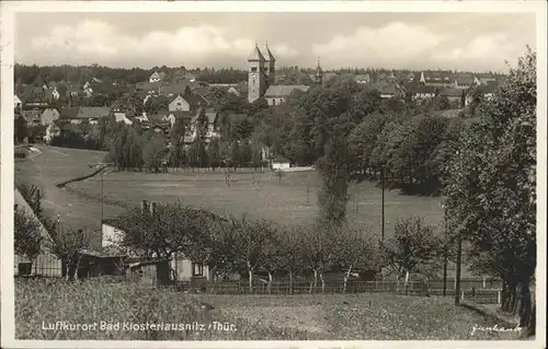 Bad Klosterlausnitz Teilansicht / Bad Klosterlausnitz /Saale-Holzland-Kreis LKR