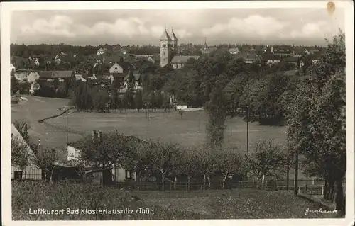 Bad Klosterlausnitz Teilansicht / Bad Klosterlausnitz /Saale-Holzland-Kreis LKR