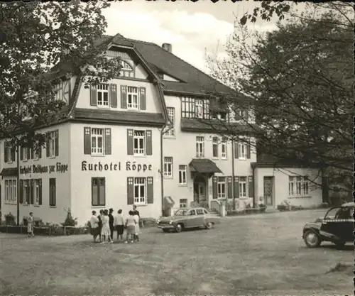 Bad Klosterlausnitz Kurhotel Waldhaus zur Koeppe / Bad Klosterlausnitz /Saale-Holzland-Kreis LKR